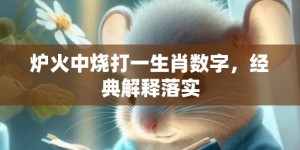 炉火中烧打一生肖数字，经典解释落实