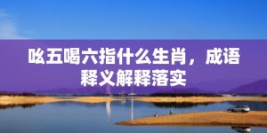 吆五喝六指什么生肖，成语释义解释落实