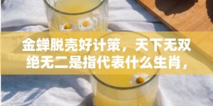 金蝉脱壳好计策，天下无双绝无二是指代表什么生肖，打一最佳生肖词语