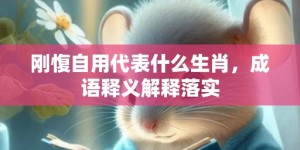 刚愎自用代表什么生肖，成语释义解释落实