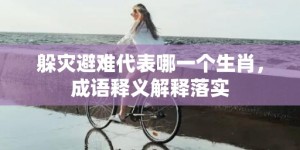 躲灾避难代表哪一个生肖，成语释义解释落实