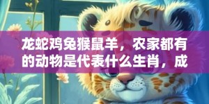 龙蛇鸡兔猴鼠羊，农家都有的动物是代表什么生肖，成语释义解释落实