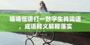 喃喃低语打一数字生肖词语，成语释义解释落实