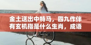 金土送出中特马，四九作伴有玄机指是什么生肖，成语释义解释落实