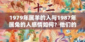 1979年属羊的人与1987年属兔的人感情如何？他们的婚姻相配程度怎样？