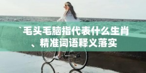 `毛头毛脑指代表什么生肖、精准词语释义落实