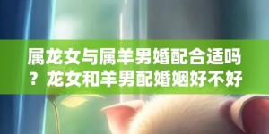 属龙女与属羊男婚配合适吗？龙女和羊男配婚姻好不好？