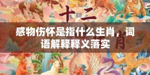 感物伤怀是指什么生肖，词语解释释义落实