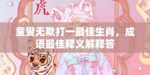 童叟无欺打一最佳生肖，成语最佳释义解释答
