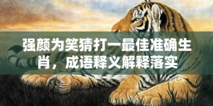 强颜为笑猜打一最佳准确生肖，成语释义解释落实