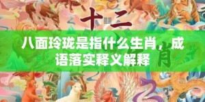 八面玲珑是指什么生肖，成语落实释义解释