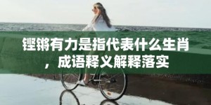 铿锵有力是指代表什么生肖，成语释义解释落实