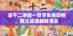 溜干二净猜一数字生肖动物，释义成语解释落实