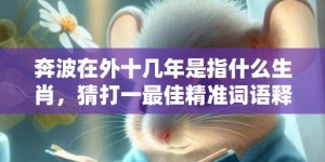 奔波在外十几年是指什么生肖，猜打一最佳精准词语释义落实