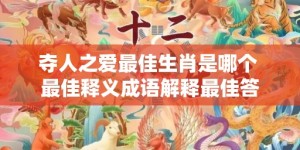 夺人之爱最佳生肖是哪个 最佳释义成语解释最佳答