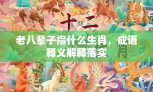 老八辈子指什么生肖，成语释义解释落实