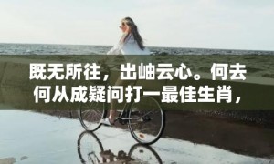 既无所往，出岫云心。何去何从成疑问打一最佳生肖，成语释义解释落实