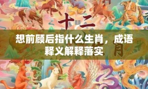 想前顾后指什么生肖，成语释义解释落实