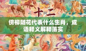 傍柳随花代表什么生肖，成语释义解释落实