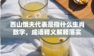 西山饿夫代表是指什么生肖数字，成语释义解释落实