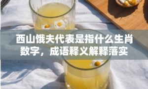 西山饿夫代表是指什么生肖数字，成语释义解释落实