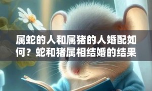 属蛇的人和属猪的人婚配如何？蛇和猪属相结婚的结果会怎样？