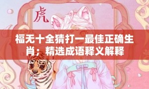 福无十全猜打一最佳正确生肖；精选成语释义解释