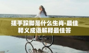 搓手跺脚是什么生肖·最佳释义成语解释最佳答