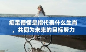 痴呆懵懂是指代表什么生肖，共同为未来的目标努力