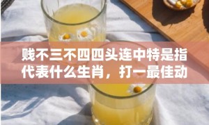 贱不三不四四头连中特是指代表什么生肖，打一最佳动物释义成语解释落实