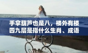 手拿葫芦也是八，楼外有楼四九层是指什么生肖、成语释义解释落实