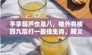 手拿葫芦也是八，楼外有楼四九层打一最佳生肖，释义成语解释落实