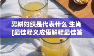 男耕妇织是代表什么 生肖 [最佳释义成语解释最佳答]