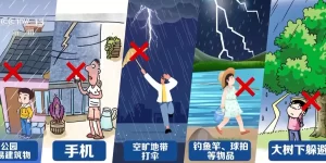 遇到暴雨和雷电天气如何防范？这些要牢记缩略图