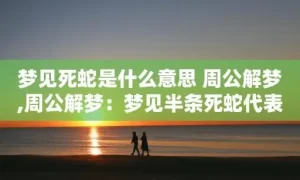 周公解梦门槛蛇 正版周公解梦原版缩略图