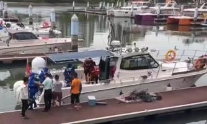 海南陵水4名男子被海浪冲走，3人仍在搜救中缩略图