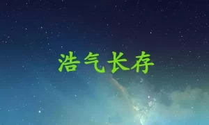 浩气长存