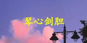 琴心剑胆