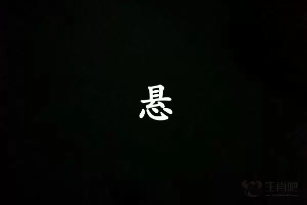 悬字打一生肖（悬字是什么生肖）插图