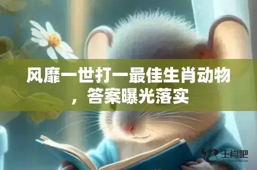 风靡一世打一最佳生肖动物，答案曝光落实