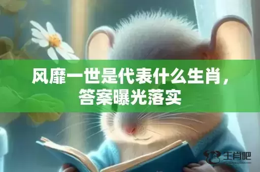 风靡一世是代表什么生肖，答案曝光落实