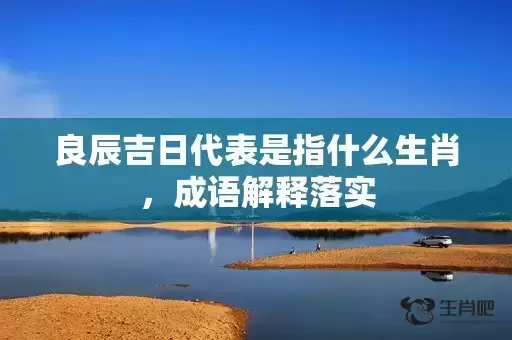 良辰吉日代表是指什么生肖,成语解释落实 良辰吉日代表是指什么生肖,成语解释落实