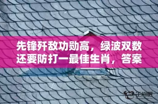 先锋歼敌功勋高，绿波双数还要防打一最佳生肖，答案曝光落实