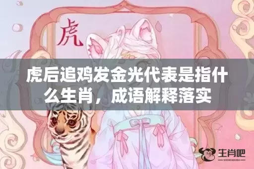 虎后追鸡发金光代表是指什么生肖，成语解释落实