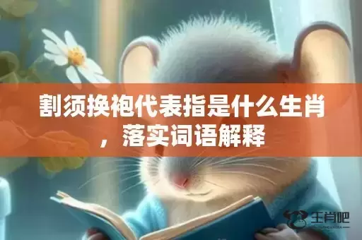 割须换袍代表指是什么生肖，落实词语解释