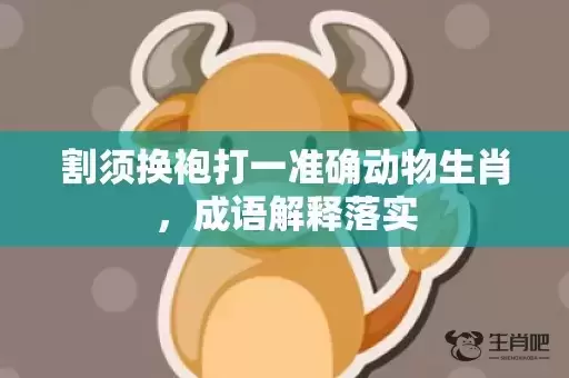 割须换袍打一准确动物生肖，成语解释落实
