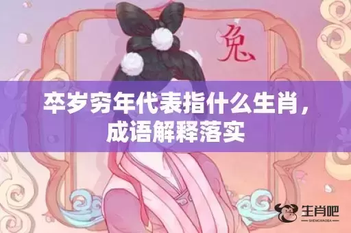 卒岁穷年代表指什么生肖，成语解释落实