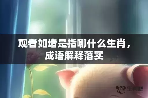 观者如堵是指哪什么生肖，成语解释落实