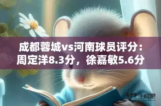 成都蓉城vs河南球员评分：周定洋8.3分，徐嘉敏5.6分