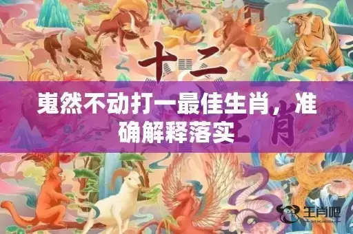 嵬然不动打一最佳生肖，准确解释落实